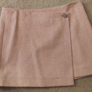Arden B Pink/tan skirt 8 nwt